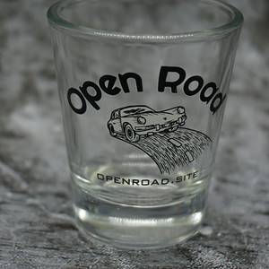 Open Road Shot Glass
