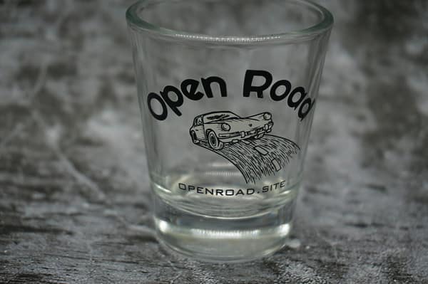 Open Road Shot Glass
