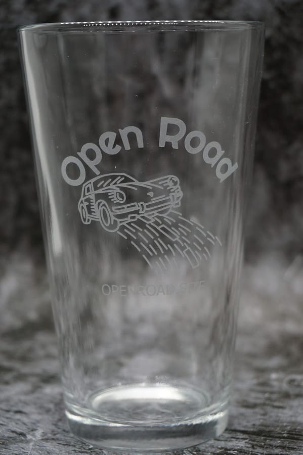 Open Road Beverage Glass